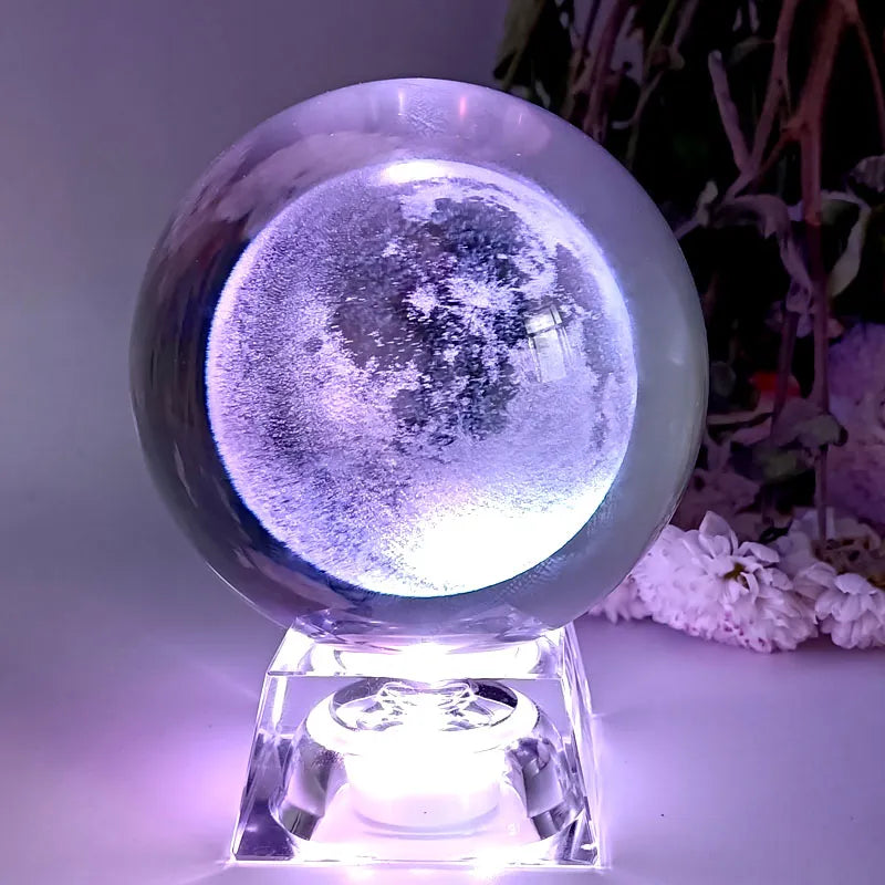 Bola de Cristal 3D Planetária